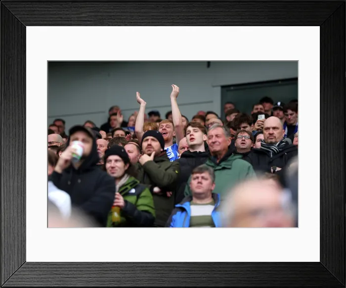 Framed Print : Brighton and Hove Albion v Crystal Palace Premier League 08FEB26 Framed Print : Brighton and Hove Albion v Crystal Palace Premier League 08FEB26