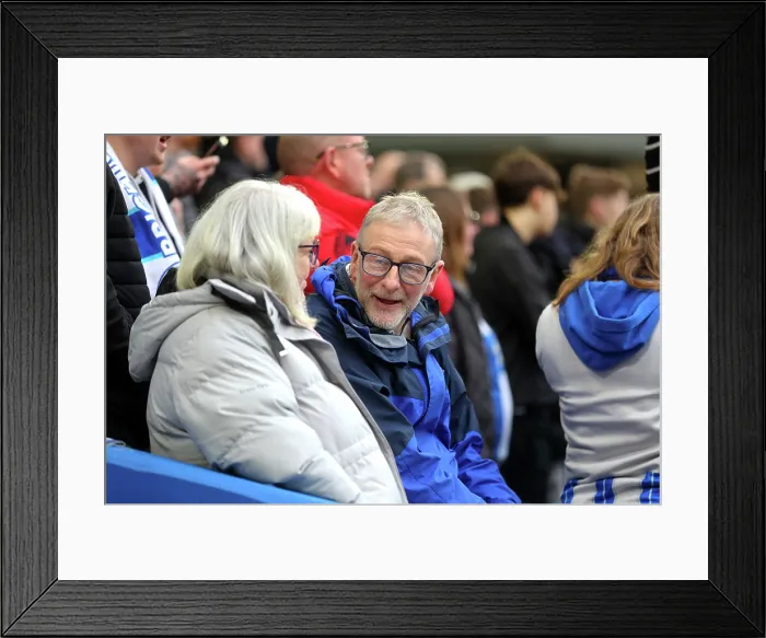 Framed Print : Brighton and Hove Albion v Crystal Palace Premier League 08FEB26 Framed Print : Brighton and Hove Albion v Crystal Palace Premier League 08FEB26