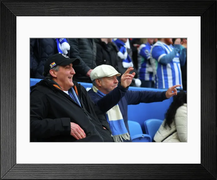 Framed Print : Brighton and Hove Albion v Crystal Palace Premier League 08FEB26 Framed Print : Brighton and Hove Albion v Crystal Palace Premier League 08FEB26