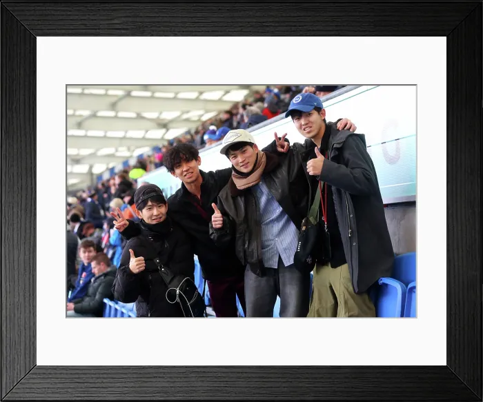 Framed Print : Brighton and Hove Albion v Crystal Palace Premier League 08FEB26 Framed Print : Brighton and Hove Albion v Crystal Palace Premier League 08FEB26