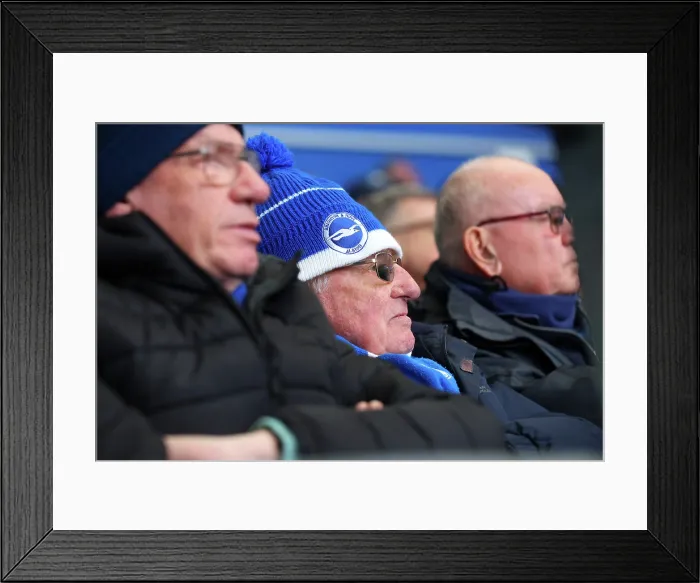 Framed Print : Brighton and Hove Albion v Crystal Palace Premier League 08FEB26 Framed Print : Brighton and Hove Albion v Crystal Palace Premier League 08FEB26