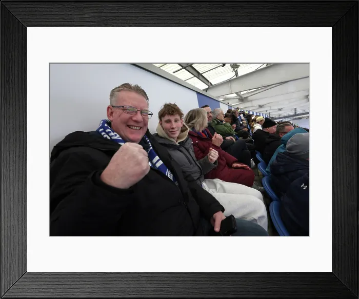 Framed Print : Brighton and Hove Albion v Crystal Palace Premier League 08FEB26 Framed Print : Brighton and Hove Albion v Crystal Palace Premier League 08FEB26