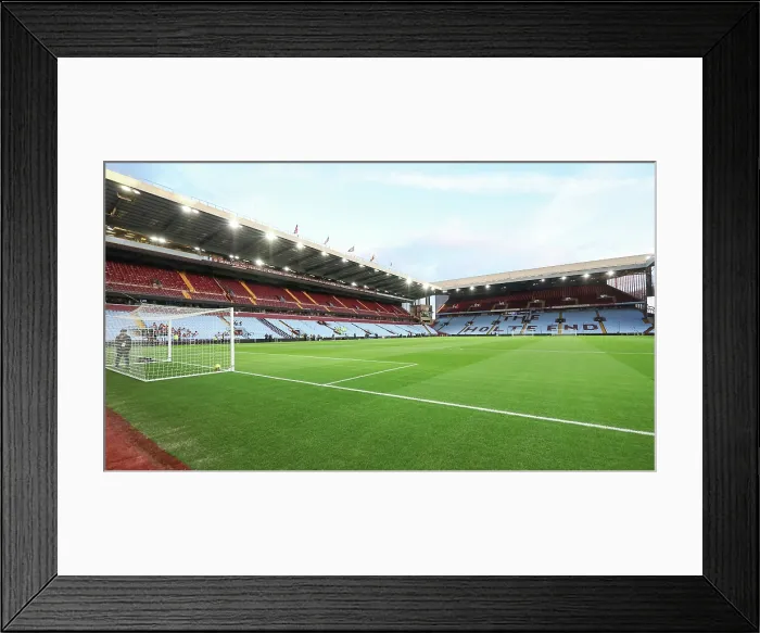 Framed Print : Aston Villa v Brighton and Hove Albion Premier League 11FEB26 Framed Print : Aston Villa v Brighton and Hove Albion Premier League 11FEB26
