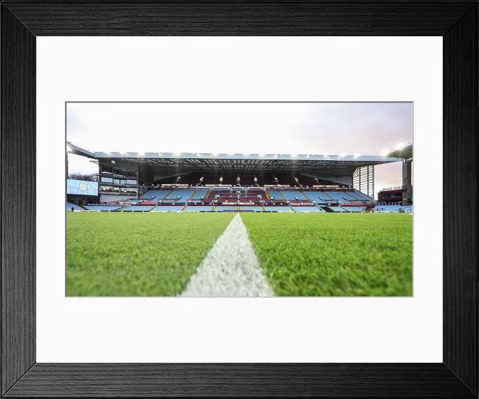 Framed Print : Aston Villa v Brighton and Hove Albion Premier League 11FEB26 Framed Print : Aston Villa v Brighton and Hove Albion Premier League 11FEB26