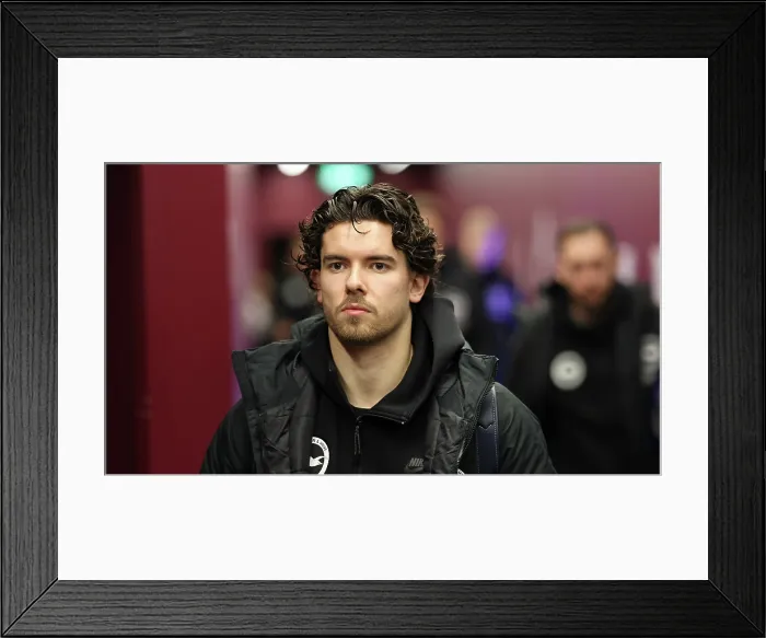 Framed Print : Aston Villa v Brighton and Hove Albion Premier League 11FEB26 Framed Print : Aston Villa v Brighton and Hove Albion Premier League 11FEB26