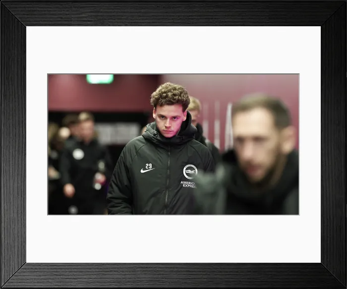 Framed Print : Aston Villa v Brighton and Hove Albion Premier League 11FEB26 Framed Print : Aston Villa v Brighton and Hove Albion Premier League 11FEB26
