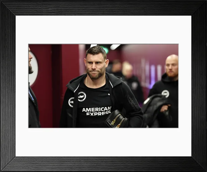 Framed Print : Aston Villa v Brighton and Hove Albion Premier League 11FEB26 Framed Print : Aston Villa v Brighton and Hove Albion Premier League 11FEB26