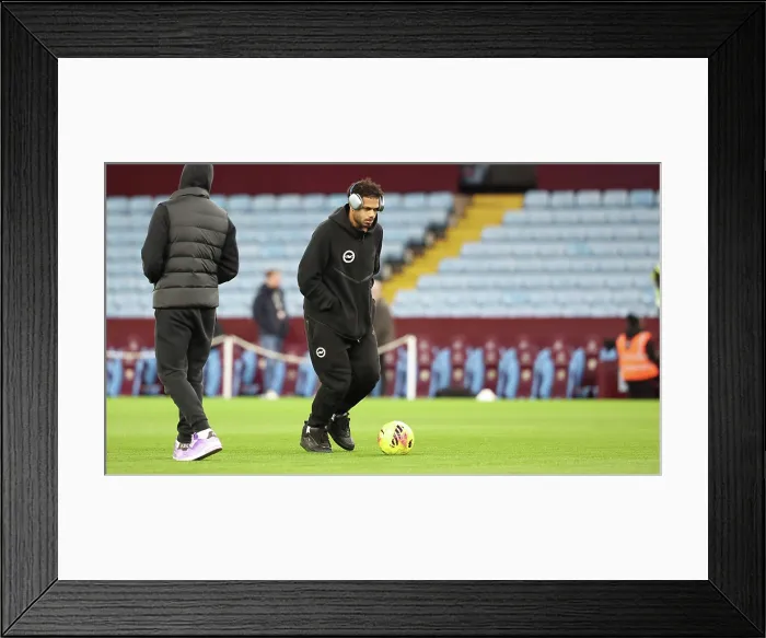 Framed Print : Aston Villa v Brighton and Hove Albion Premier League 11FEB26 Framed Print : Aston Villa v Brighton and Hove Albion Premier League 11FEB26