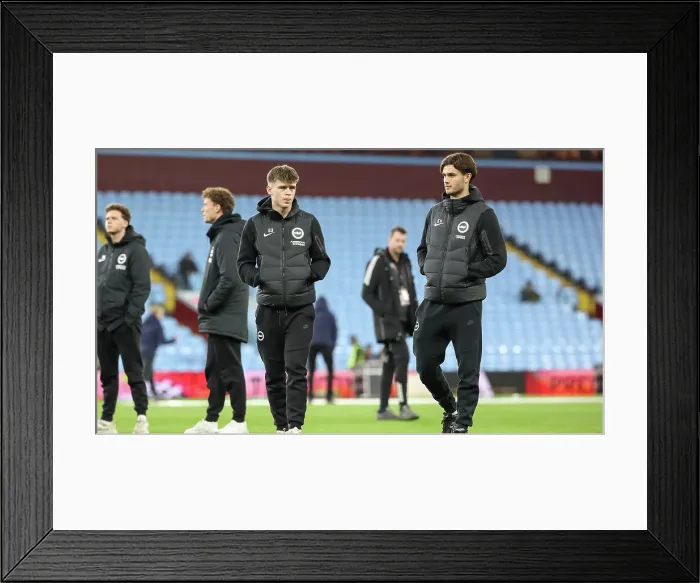 Framed Print : Aston Villa v Brighton and Hove Albion Premier League 11FEB26 Framed Print : Aston Villa v Brighton and Hove Albion Premier League 11FEB26