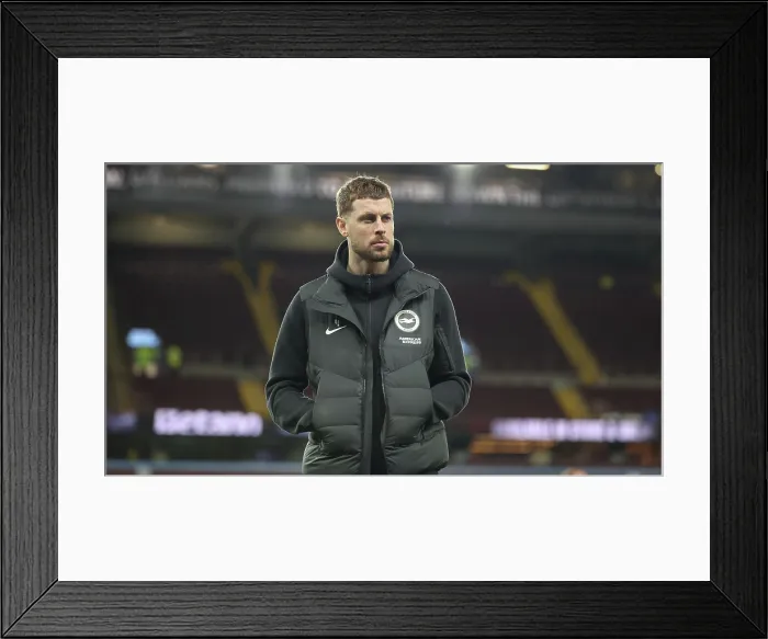 Framed Print : Aston Villa v Brighton and Hove Albion Premier League 11FEB26 Framed Print : Aston Villa v Brighton and Hove Albion Premier League 11FEB26