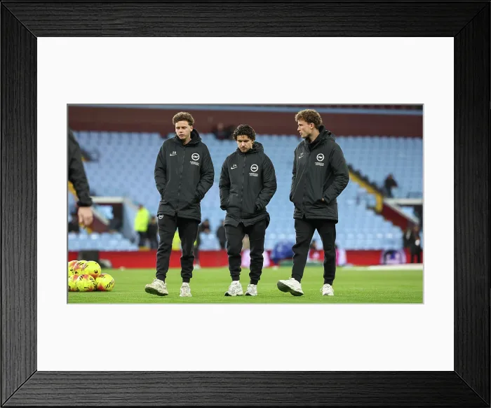 Framed Print : Aston Villa v Brighton and Hove Albion Premier League 11FEB26 Framed Print : Aston Villa v Brighton and Hove Albion Premier League 11FEB26