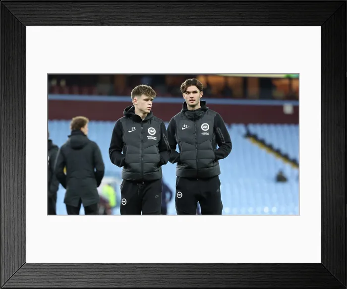 Framed Print : Aston Villa v Brighton and Hove Albion Premier League 11FEB26 Framed Print : Aston Villa v Brighton and Hove Albion Premier League 11FEB26