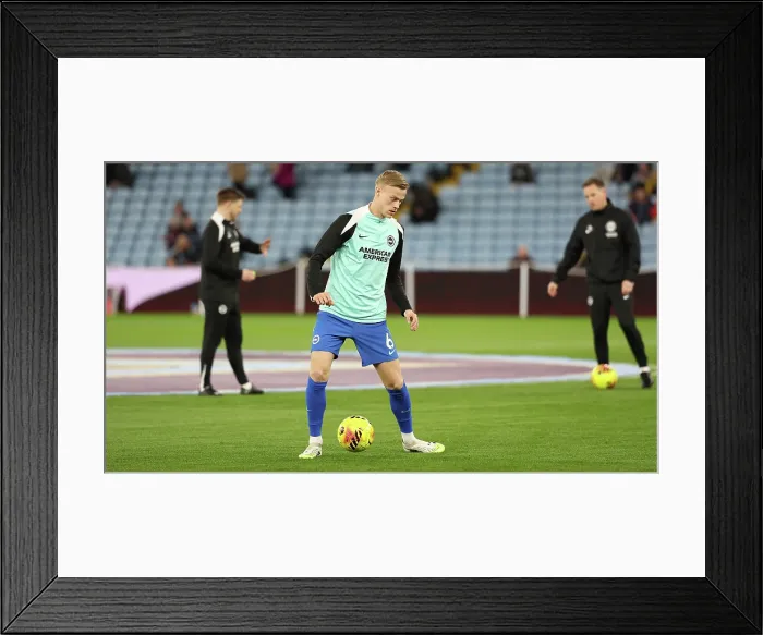 Framed Print : Aston Villa v Brighton and Hove Albion Premier League 11FEB26 Framed Print : Aston Villa v Brighton and Hove Albion Premier League 11FEB26
