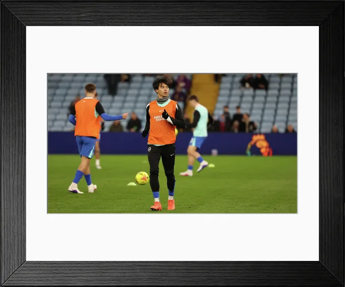 Framed Print : Aston Villa v Brighton and Hove Albion Premier League 11FEB26 Framed Print : Aston Villa v Brighton and Hove Albion Premier League 11FEB26