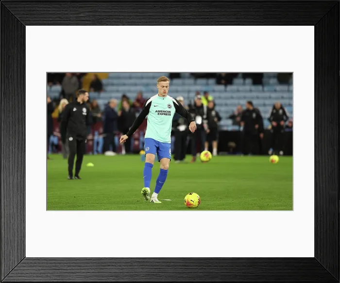 Framed Print : Aston Villa v Brighton and Hove Albion Premier League 11FEB26 Framed Print : Aston Villa v Brighton and Hove Albion Premier League 11FEB26