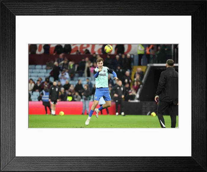 Framed Print : Aston Villa v Brighton and Hove Albion Premier League 11FEB26 Framed Print : Aston Villa v Brighton and Hove Albion Premier League 11FEB26