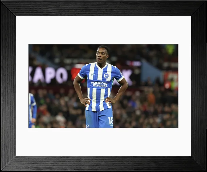 Framed Print : Aston Villa v Brighton and Hove Albion Premier League 11FEB26 Framed Print : Aston Villa v Brighton and Hove Albion Premier League 11FEB26
