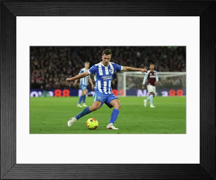 Framed Print : Aston Villa v Brighton and Hove Albion Premier League 11FEB26 Framed Print : Aston Villa v Brighton and Hove Albion Premier League 11FEB26