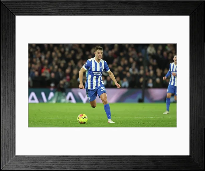Framed Print : Aston Villa v Brighton and Hove Albion Premier League 11FEB26 Framed Print : Aston Villa v Brighton and Hove Albion Premier League 11FEB26