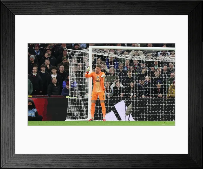 Framed Print : Aston Villa v Brighton and Hove Albion Premier League 11FEB26 Framed Print : Aston Villa v Brighton and Hove Albion Premier League 11FEB26