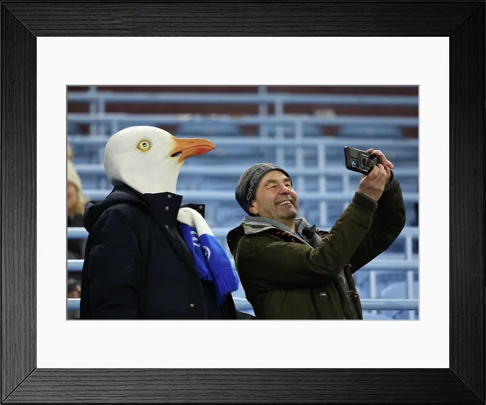Framed Print : Aston Villa v Brighton and Hove Albion Premier League 11FEB26 Framed Print : Aston Villa v Brighton and Hove Albion Premier League 11FEB26