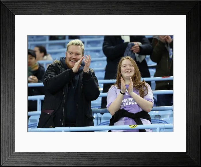 Framed Print : Aston Villa v Brighton and Hove Albion Premier League 11FEB26 Framed Print : Aston Villa v Brighton and Hove Albion Premier League 11FEB26