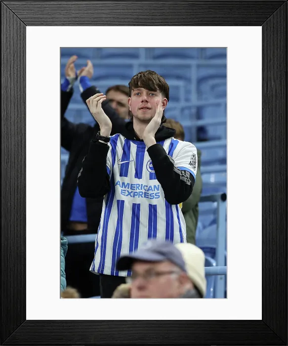 Framed Print : Aston Villa v Brighton and Hove Albion Premier League 11FEB26