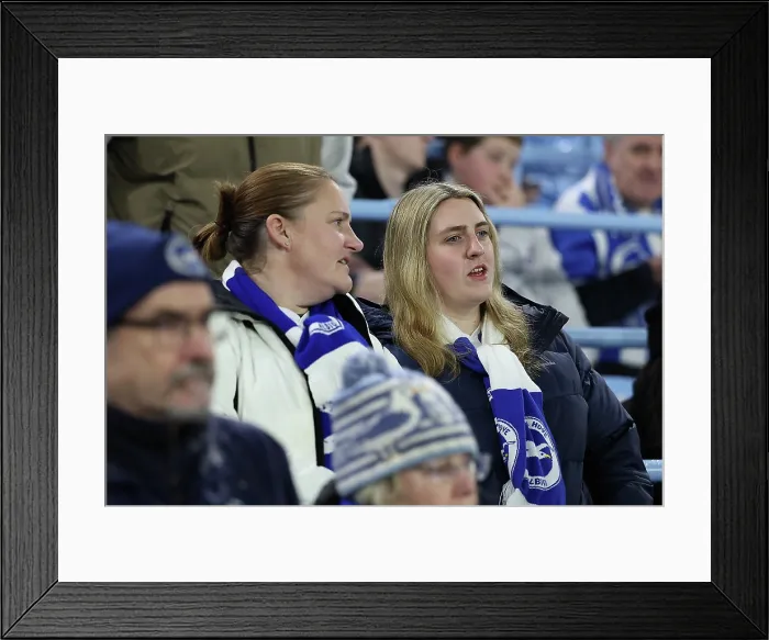 Framed Print : Aston Villa v Brighton and Hove Albion Premier League 11FEB26 Framed Print : Aston Villa v Brighton and Hove Albion Premier League 11FEB26