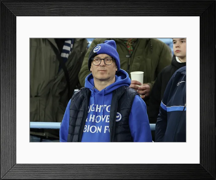 Framed Print : Aston Villa v Brighton and Hove Albion Premier League 11FEB26 Framed Print : Aston Villa v Brighton and Hove Albion Premier League 11FEB26