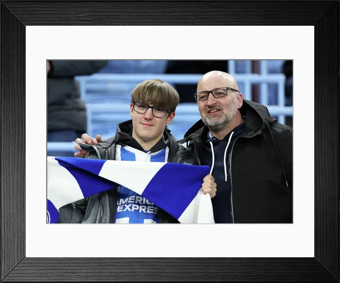Framed Print : Aston Villa v Brighton and Hove Albion Premier League 11FEB26 Framed Print : Aston Villa v Brighton and Hove Albion Premier League 11FEB26