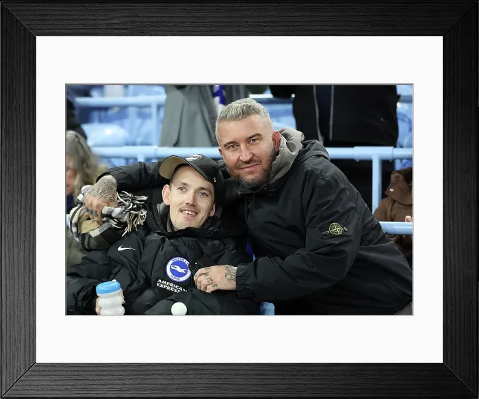 Framed Print : Aston Villa v Brighton and Hove Albion Premier League 11FEB26 Framed Print : Aston Villa v Brighton and Hove Albion Premier League 11FEB26