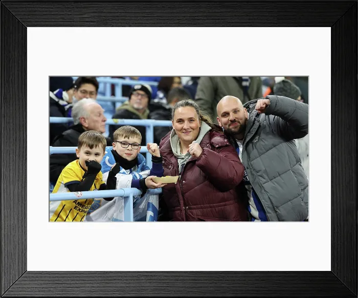 Framed Print : Aston Villa v Brighton and Hove Albion Premier League 11FEB26 Framed Print : Aston Villa v Brighton and Hove Albion Premier League 11FEB26