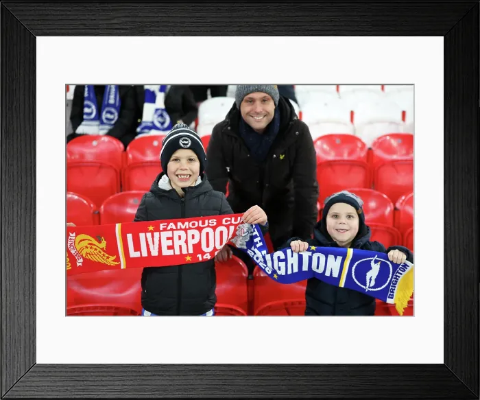 Framed Print : Liverpool v Brighton and Hove Albion FA Cup 14FEB26 Framed Print : Liverpool v Brighton and Hove Albion FA Cup 14FEB26