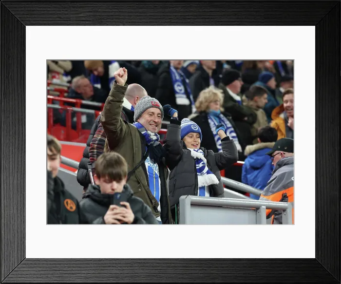 Framed Print : Liverpool v Brighton and Hove Albion FA Cup 14FEB26 Framed Print : Liverpool v Brighton and Hove Albion FA Cup 14FEB26