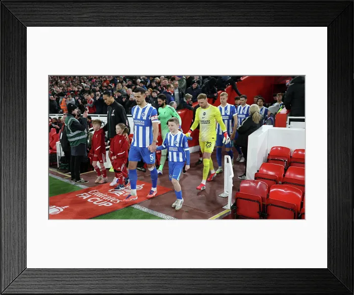 Framed Print : Liverpool v Brighton and Hove Albion FA Cup 14FEB26 Framed Print : Liverpool v Brighton and Hove Albion FA Cup 14FEB26