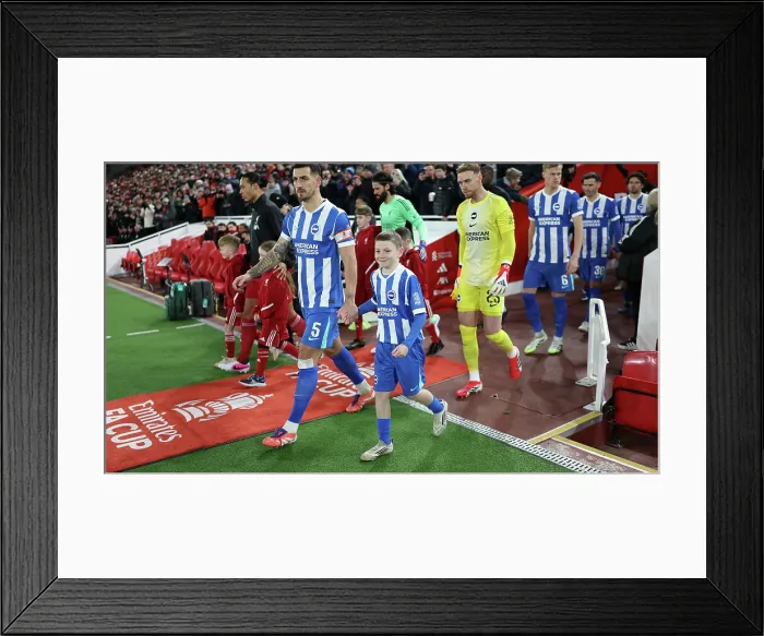 Framed Print : Liverpool v Brighton and Hove Albion FA Cup 14FEB26 Framed Print : Liverpool v Brighton and Hove Albion FA Cup 14FEB26
