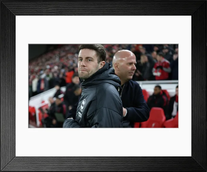Framed Print : Liverpool v Brighton and Hove Albion FA Cup 14FEB26 Framed Print : Liverpool v Brighton and Hove Albion FA Cup 14FEB26