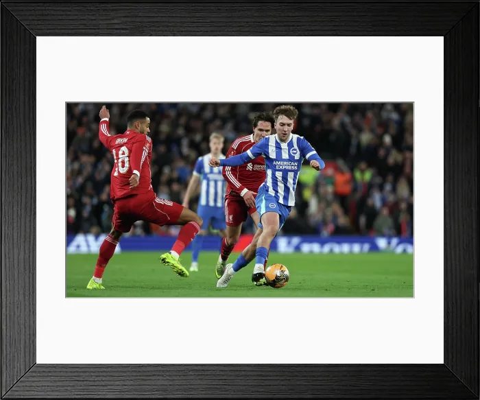 Framed Print : Liverpool v Brighton and Hove Albion FA Cup 14FEB26 Framed Print : Liverpool v Brighton and Hove Albion FA Cup 14FEB26