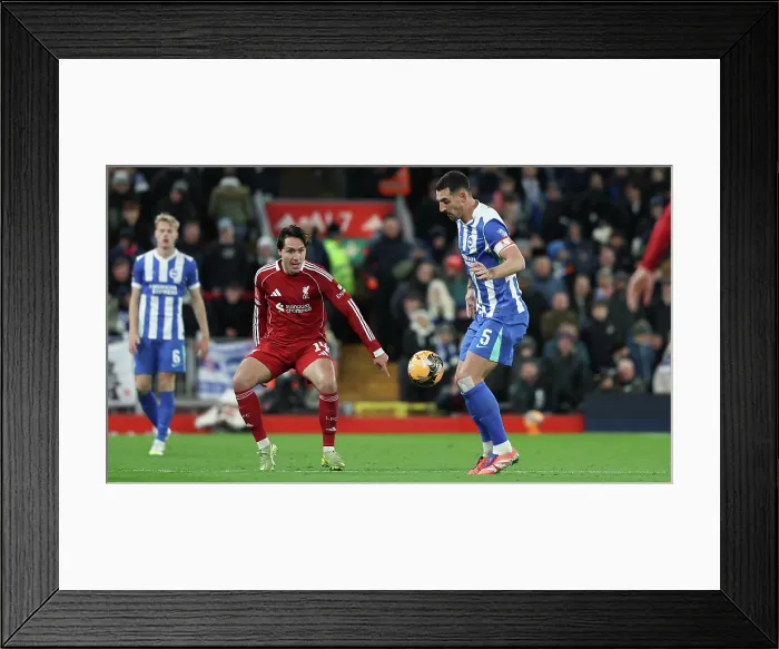 Framed Print : Liverpool v Brighton and Hove Albion FA Cup 14FEB26 Framed Print : Liverpool v Brighton and Hove Albion FA Cup 14FEB26