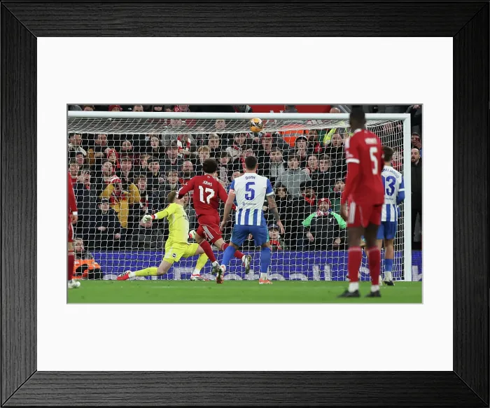 Framed Print : Liverpool v Brighton and Hove Albion FA Cup 14FEB26