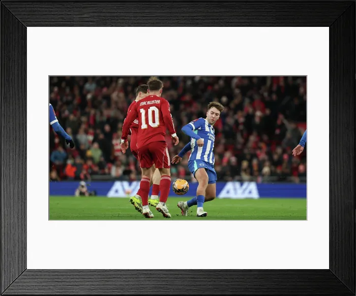 Framed Print : Liverpool v Brighton and Hove Albion FA Cup 14FEB26 Framed Print : Liverpool v Brighton and Hove Albion FA Cup 14FEB26