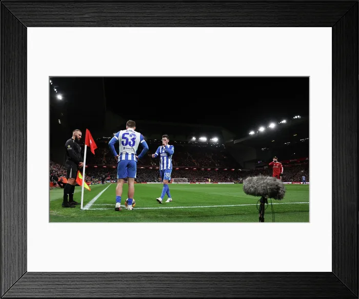 Framed Print : Liverpool v Brighton and Hove Albion FA Cup 14FEB26 Framed Print : Liverpool v Brighton and Hove Albion FA Cup 14FEB26