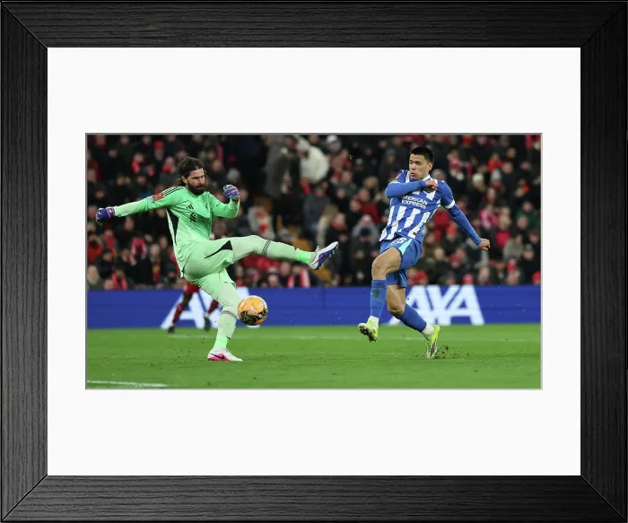Framed Print : Liverpool v Brighton and Hove Albion FA Cup 14FEB26 Framed Print : Liverpool v Brighton and Hove Albion FA Cup 14FEB26