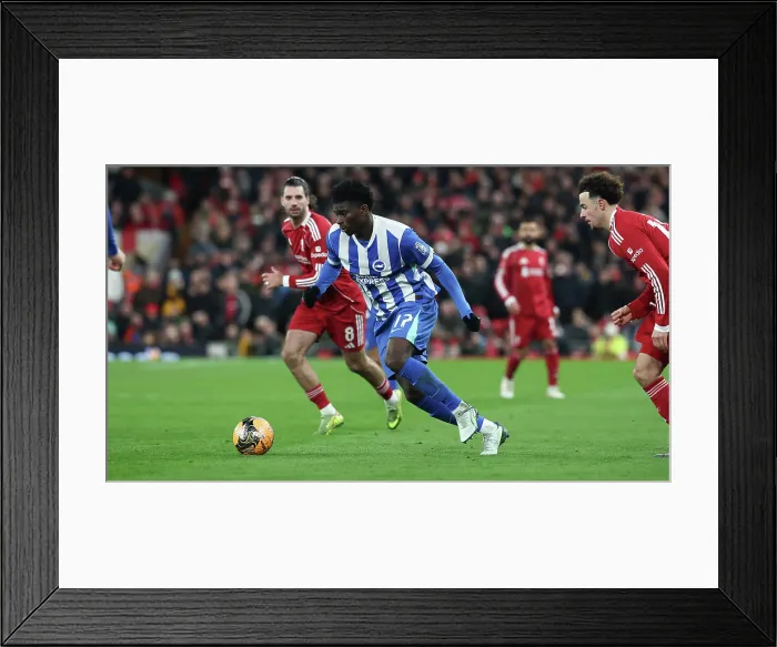 Framed Print : Liverpool v Brighton and Hove Albion FA Cup 14FEB26 Framed Print : Liverpool v Brighton and Hove Albion FA Cup 14FEB26