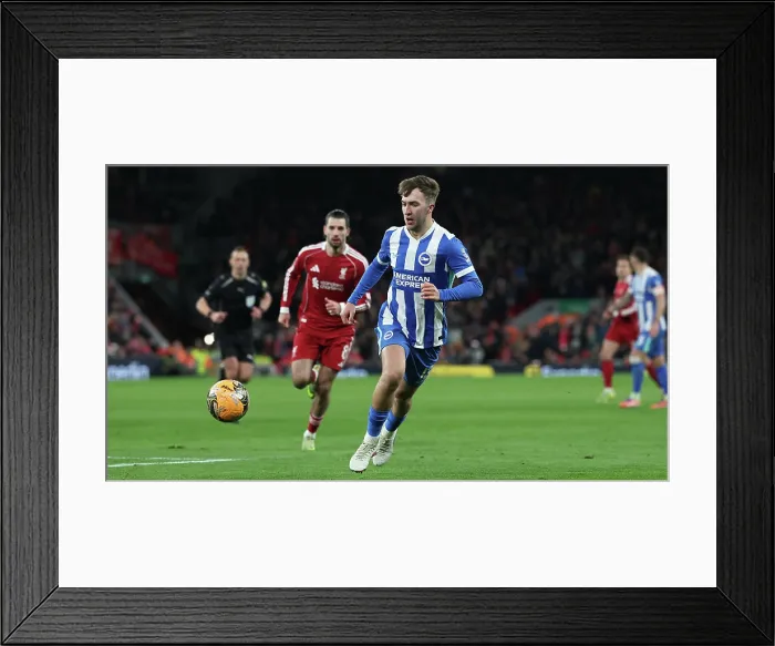 Framed Print : Liverpool v Brighton and Hove Albion FA Cup 14FEB26 Framed Print : Liverpool v Brighton and Hove Albion FA Cup 14FEB26