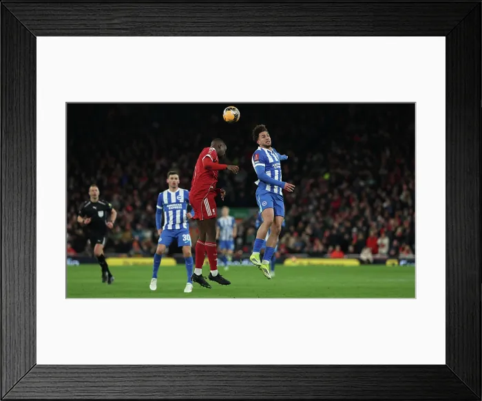 Framed Print : Liverpool v Brighton and Hove Albion FA Cup 14FEB26 Framed Print : Liverpool v Brighton and Hove Albion FA Cup 14FEB26