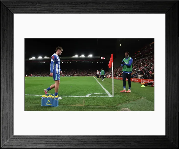 Framed Print : Liverpool v Brighton and Hove Albion FA Cup 14FEB26 Framed Print : Liverpool v Brighton and Hove Albion FA Cup 14FEB26