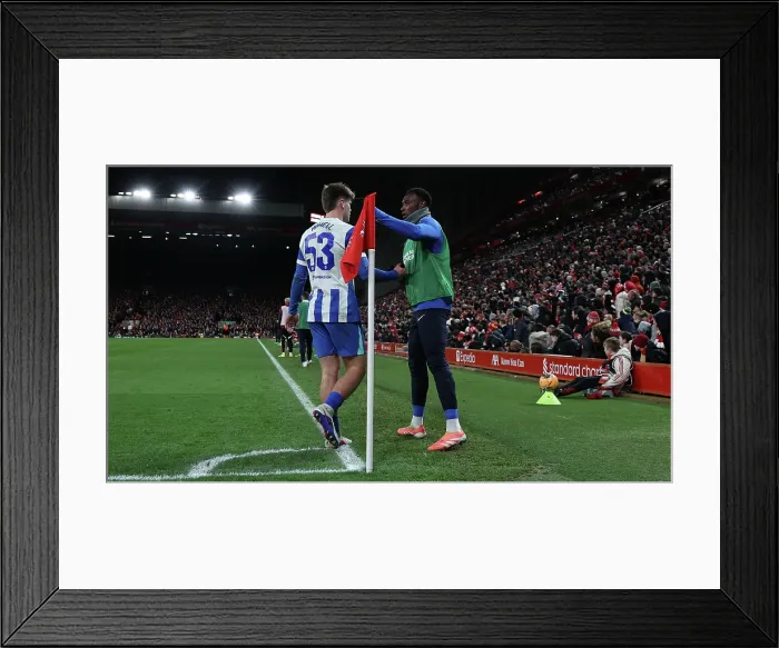 Framed Print : Liverpool v Brighton and Hove Albion FA Cup 14FEB26 Framed Print : Liverpool v Brighton and Hove Albion FA Cup 14FEB26