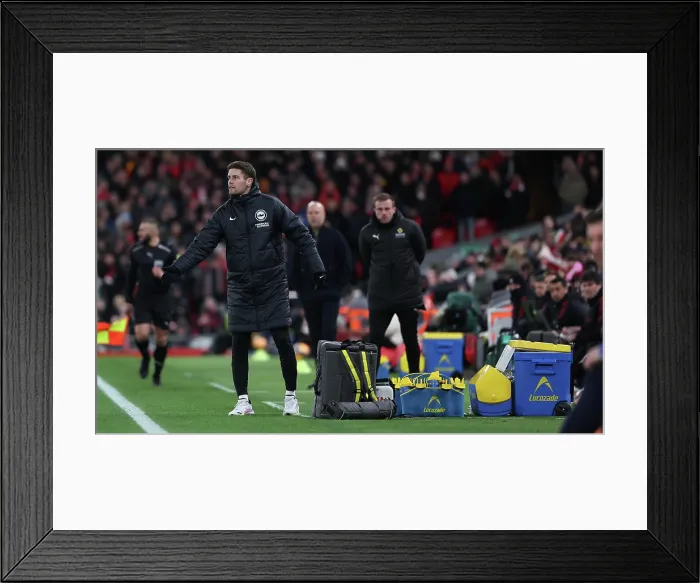 Framed Print : Liverpool v Brighton and Hove Albion FA Cup 14FEB26 Framed Print : Liverpool v Brighton and Hove Albion FA Cup 14FEB26