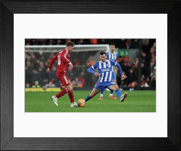 Framed Print : Liverpool v Brighton and Hove Albion FA Cup 14FEB26 Framed Print : Liverpool v Brighton and Hove Albion FA Cup 14FEB26